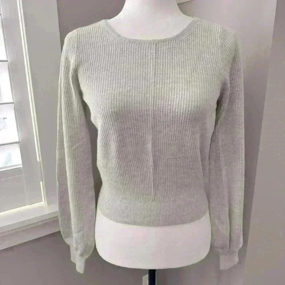 BABATON Balloon Sleeve  Column Sweater - Picture 2 of 7